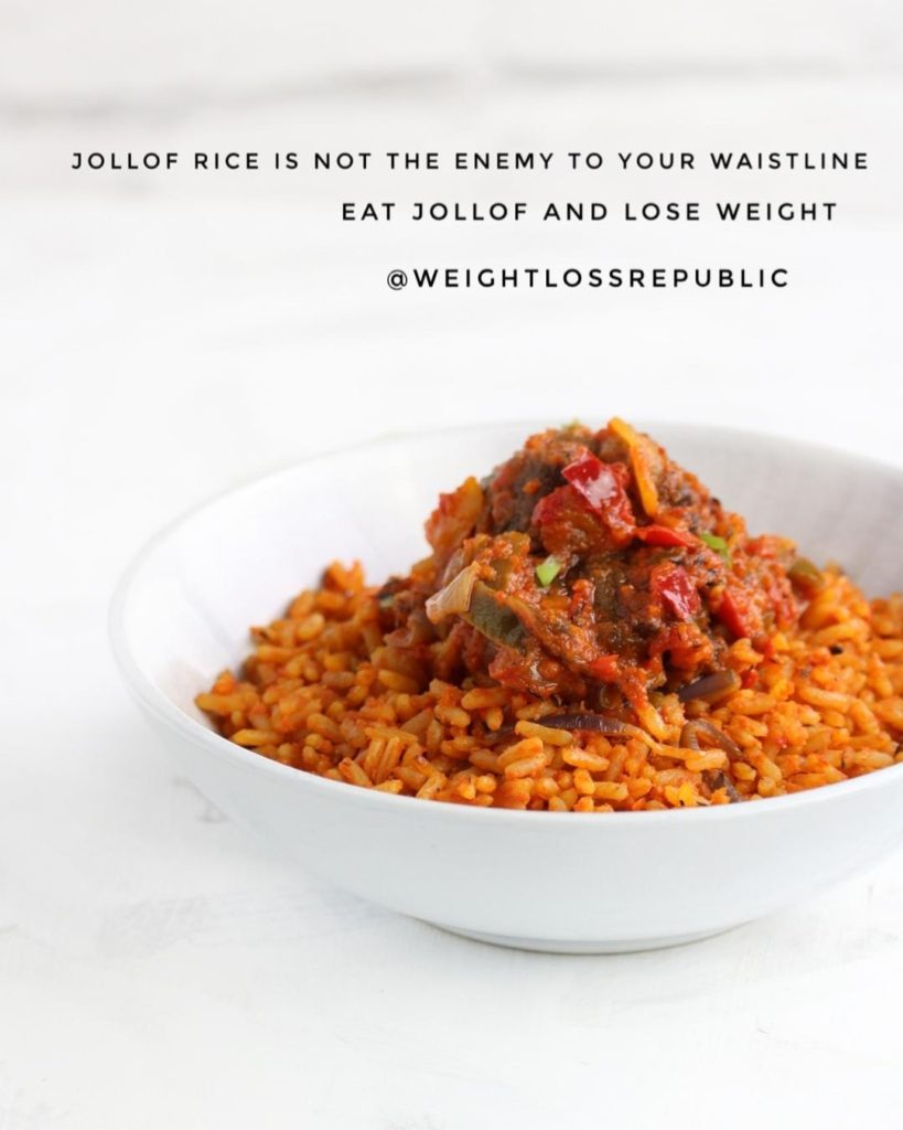 How to lose weight on Nigerian Food