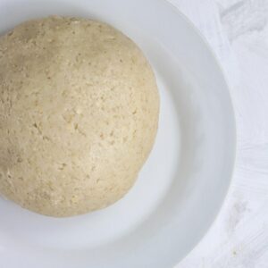 Oat fufu. Oatmeal fufu